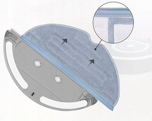 6 x Mop mikrofibra ścierka do odkurzacza Roborock S7 / S7 max / S7 Plus/ S8 na Arena.pl