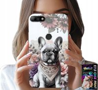 ETUI DO HUAWEI Y7 2018 - BULDOG BULDOGI PIESKI RASY PSÓW PLECKI
