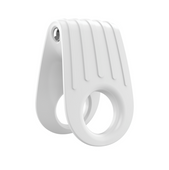Pierścień Wibrujący Na Penisa Ovo B12 Vibrating Ring White