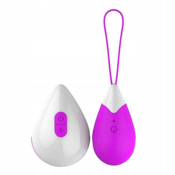 WIBRUJĄCE JAJKO DO CIPKI BEZPRZEWODOWE 8 FUNK zdjęcie 2