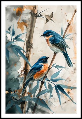 Plakat 53x81cm Trzy Ptaki na Arena.pl