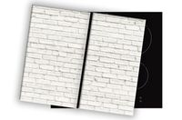 SZKLANA DESKA NA KUCHENKĘ 2x30x52 005C CEGŁA