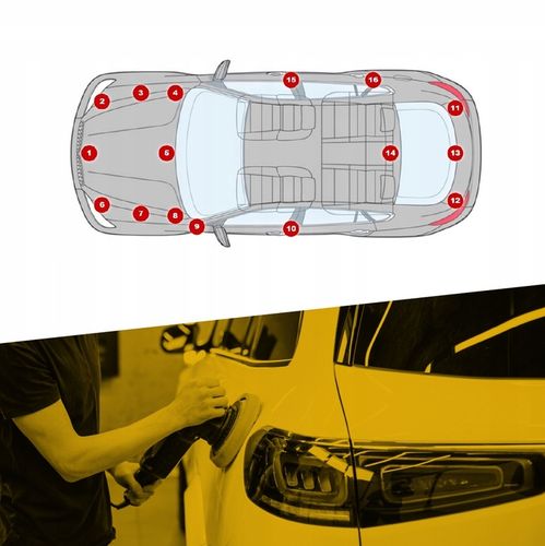 LAKIER SAMOCHODOWY SPRAY ZESTAW DO PLASTIKU KAŻDY KOLOR E-LAKIERNIA na Arena.pl