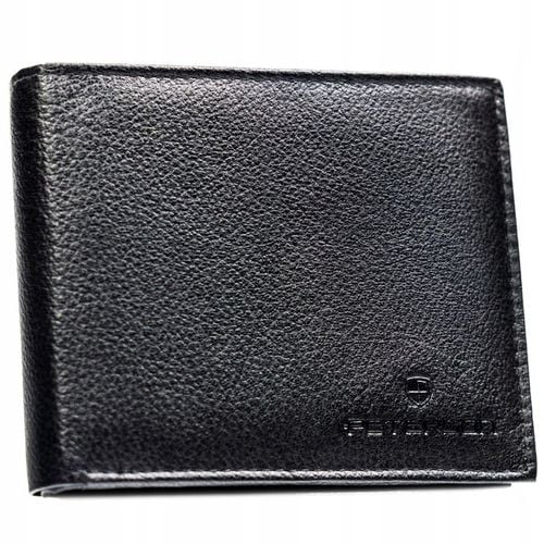 Portfel męski skórzany mały PETERSON ochrona RFID na karty pudełko prezent na Arena.pl