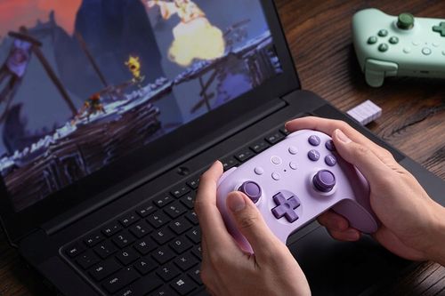 Pad Bezprzewodowy 8Bitdo Ultimate 2C Purple Hall Effect 2.4G BT Android PC na Arena.pl