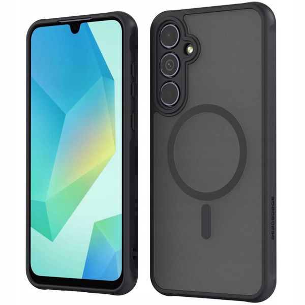 Spacecase Hybrid Mag Galaxy A16 5G Black zdjęcie 5