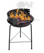 GRILL OGRODOWY TURYSTYCZNY GRIL REGULOWANY RUSZT