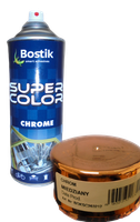FARBA W SPRAYU LAKIER SUPER COLOR CHROME 400ML MIEDZIANY
