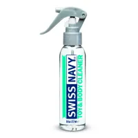 swiss navy toy & body cleaner spray 180 ml - uniwersalny środek czyszczący