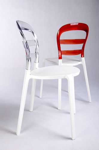 Krzesło CARMEN transparentne na Arena.pl