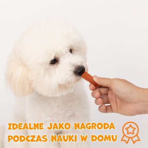 Smaczki dla psa miękkie przysmaki kiełbaski z królika 500g PAWFECT BITES na Arena.pl
