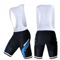 SPODENKI ROWEROWE MĘSKIE X-TIGER Z WKŁADKĄ ŻELOWĄ