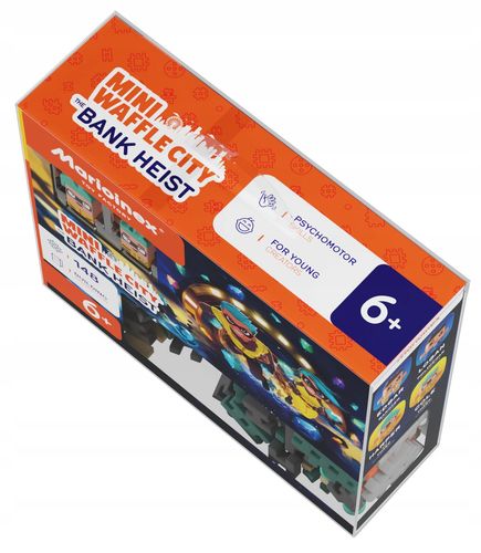 Marioinex Wafle Mini NAPAD NA BANK, skarbiec z diamentami 148 el 4 figurki na Arena.pl