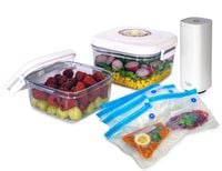 Pojemniki do pakowania próżniowego zestaw Maxi Fresh