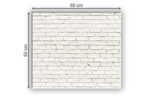 SZKLANA DESKA NA KUCHENKĘ 60x52 005A CEGŁA na Arena.pl