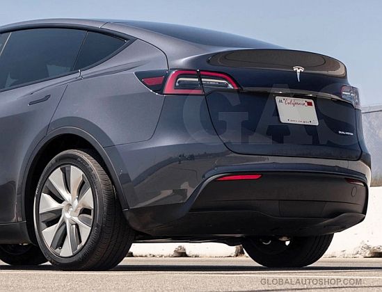 Tesla Model Y 2019+ Listwa CHROM na Klapę zdjęcie 4