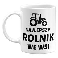 Kubek Najlepszy Rolnik we Wsi, prezent dla Rolnika 330ml