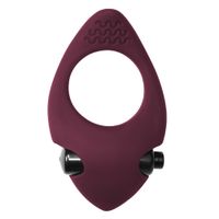 pierścień na penisa z stymulatorem łechtaczki i wibracjami. vibro cockring