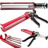 PROLINE Wyciskacz budowlany do silikonu kleju akrylu GĘSTYCH MAS - MOCNY