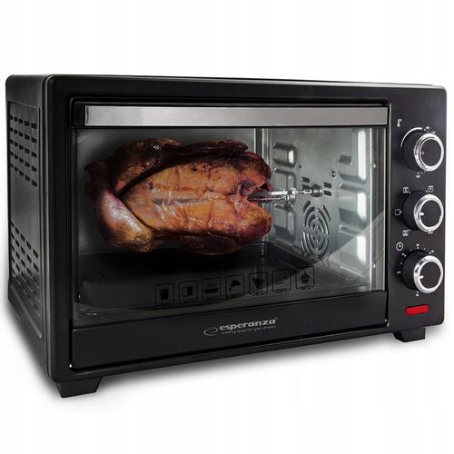 PIEKARNIK ELEKTRYCZNY Z KONWEKCJĄ ROŻNEM I RUSZTEM 25L TERMOOBIEG TERMOSTAT na Arena.pl