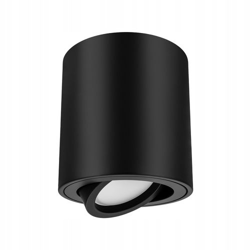 Oprawa natynkowa halogenowa TUBA LED GU10 Ruchoma CZARNA SPOT sufitowa na Arena.pl