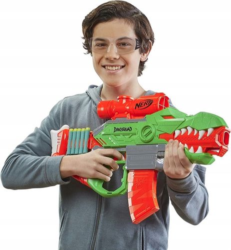 NERF BLASTER DINOSQUAD REX-RAMPAGE F0807 + 20 strzałek na Arena.pl