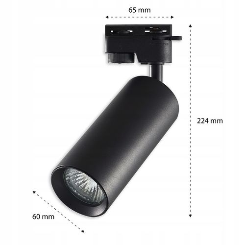 LAMPA LED REFLEKTOR GU10 do SZYNOPRZEWÓD 1 fazowy na Arena.pl