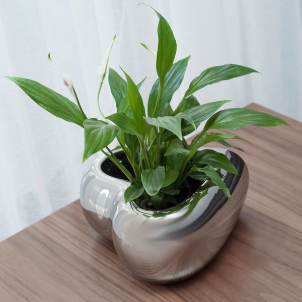 Doniczka osłonka serce ceramiczne miska 18cm zdjęcie 5