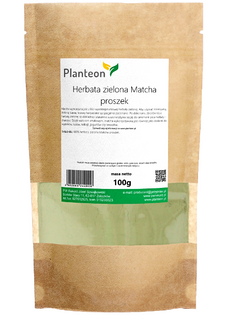 Herbata zielona Matcha w proszku 100g - Planteon