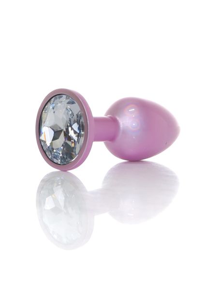Plug-Jewellery Pearl Pink PLUG- Clear S zdjęcie 6