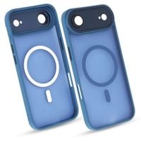 Etui do iPhone 17 Air niebieski mat MagSafe case plecki pokrowiec ochrona