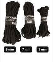 Linka desantowa 9mm 15m czarna Mil-tec