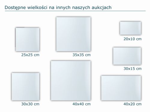 SZKLANA PODSTAWKA POD ZNICZE z LUSTRA 569b 40x30cm na Arena.pl