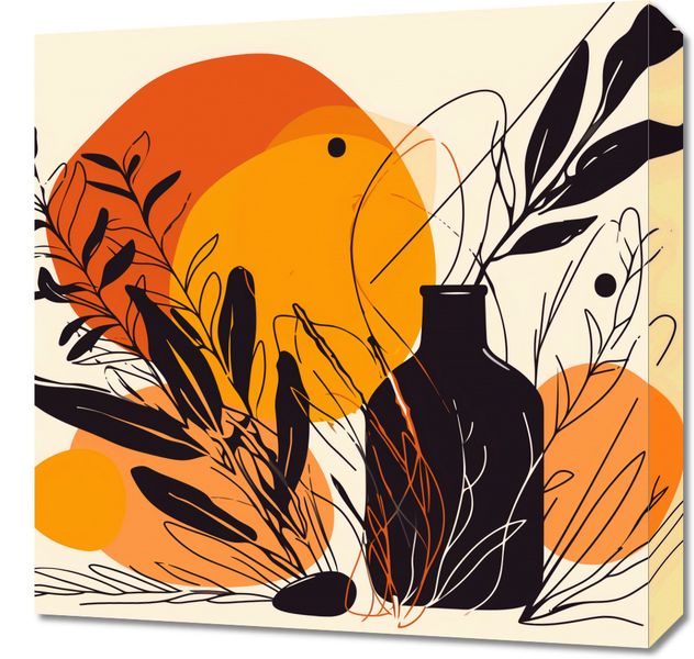 Obraz 50x50cm Jaskrawy Zachód zdjęcie 1