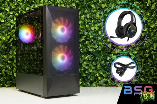 BSG Venom Komputer Gamingowy Dla Gracza Core i7 16GB 1TB SSD GT 1030 Win 10 na Arena.pl