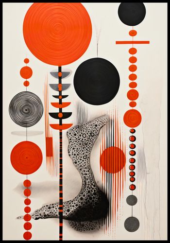 Plakat 68x98cm Kontrastowy Kosmos na Arena.pl
