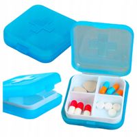 Organizer na leki 4 przegródki na dobę