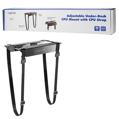 LogiLink EO0009 Adjustable Under-Desk CPU Mount, strap na Arena.pl