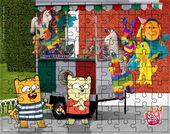 Puzzle tradycyjne Oli i Luna