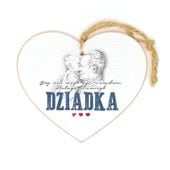 tabliczka serce dziadek,bóg nie mógł....