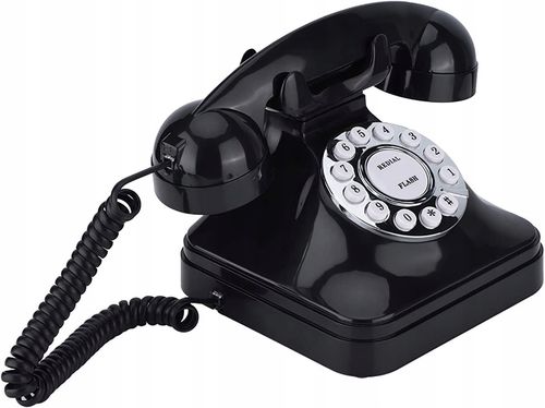 TELEFON STACJONARNY DLA SENIORA CZARNY na Arena.pl