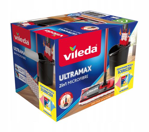 Vileda Ultramax BOX + ściereczki Viledy na Arena.pl