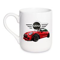 KUBEK „MINI COOPER" Wzór - Elegant Coffee 330 ml