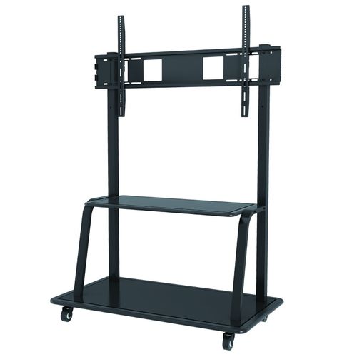 TECHLY STOJAK MOBILNY TV LED/LCD/PDP 55-100 CALI 150KG Z PÓŁKĄ na Arena.pl