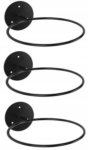 3X WIESZAK UCHWYT ŚCIENNY NA PIŁKĘ KASK CZAPKĘ DONICZKĘ STOJAK PIŁKI TRZY na Arena.pl