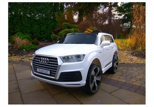 AUTO NA AKUMULATOR AUDI Q7 S Białe na Arena.pl