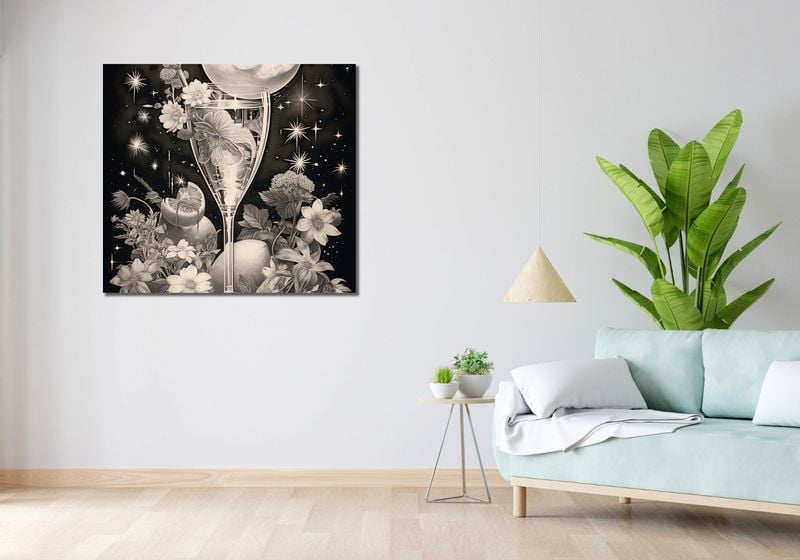 Obraz 100x90cm Kosmiczny Eliksir zdjęcie 2