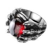 PIERŚCIEŃ SYGNET Kamień GOTYCKI Mroczny 394