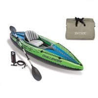 KAJAK DMUCHANY INTEX CHALLENGER K1 LEKKI DLA 1 OSOBY