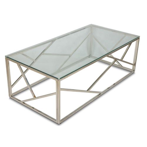 STOLIK KAWOWY LASIMA SILVER 120 CM na Arena.pl